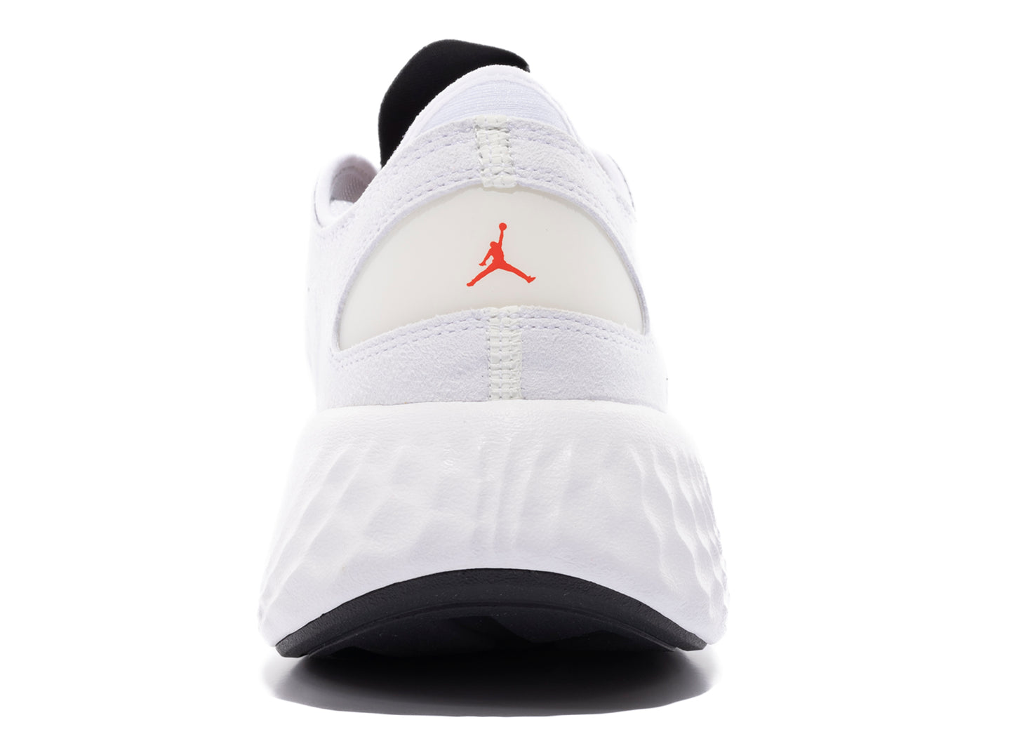 Jordan Delta 3 Low in White / Chile Red / Black