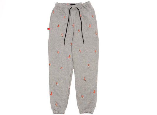 Jordan Essentials Statement Fleece Pants in Carbon Heather