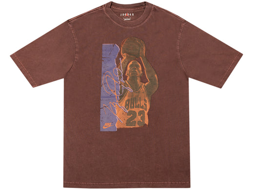 Jordan Flight Heritage 85 Washed S/S Tee in Dark Pony