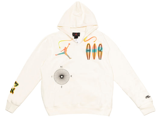 Jordan Flight MVP Pullover Jacket in Sail / Black