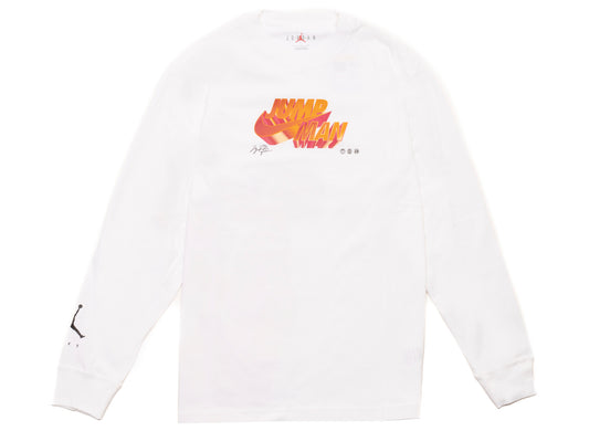 Jordan Jumpman Statement 85 L/S Tee in White