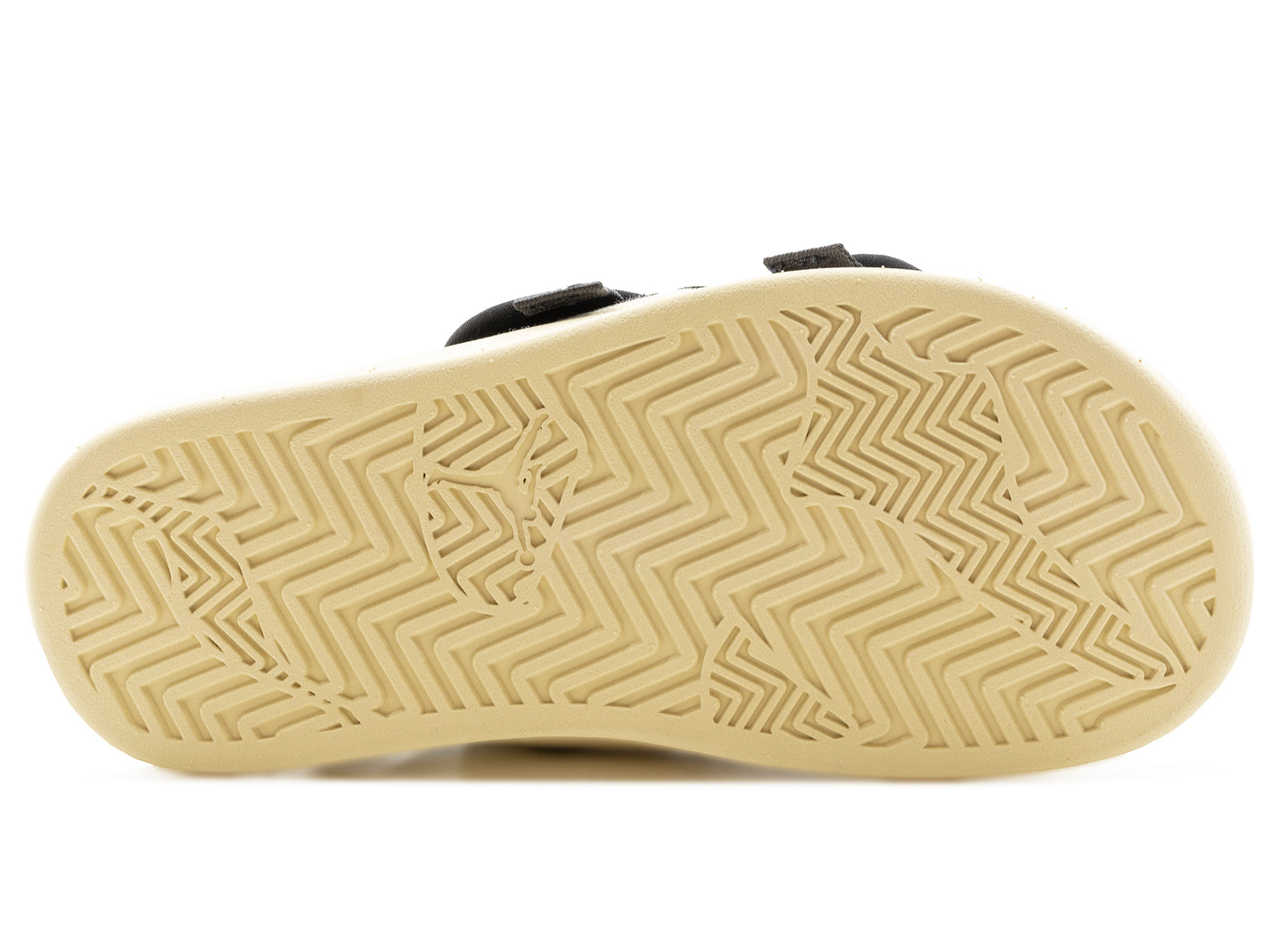 Jordan LS Slides in Beach / University Red / Black / White