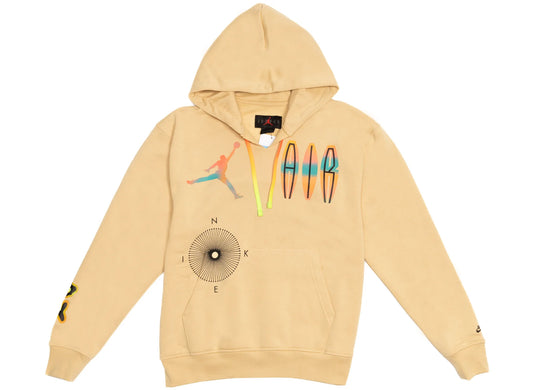 Jordan Sportswear Flight Tech Jacket in Sesame / Black