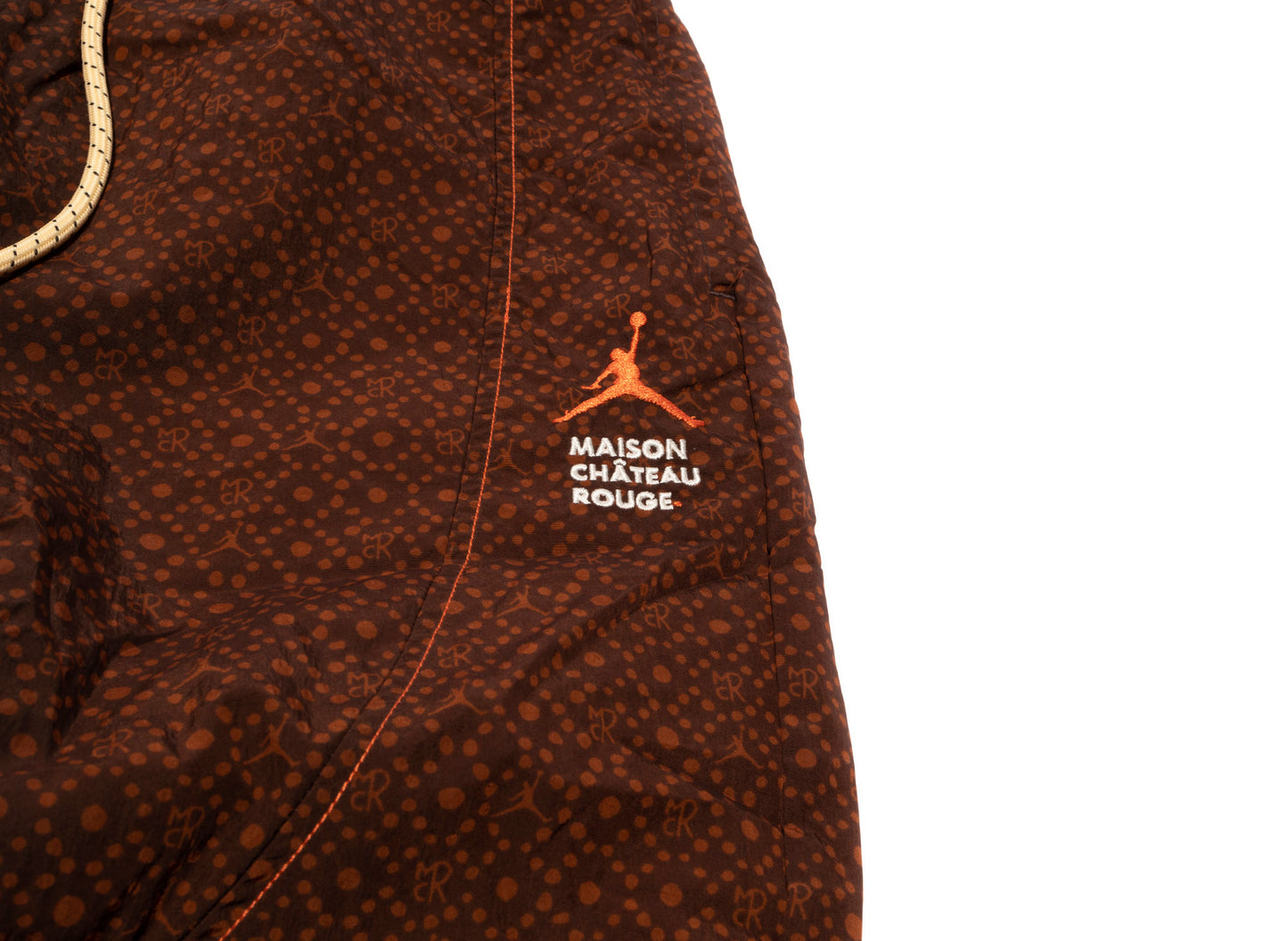 Jordan x Maison Chateau Rouge Woven Pants in Cinnamon / Sail