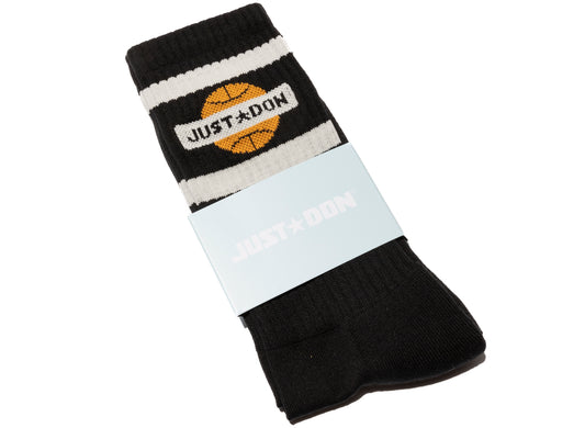 Just Don Calzino Socks in Black