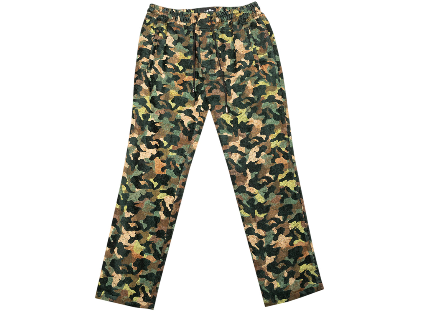 Just Don Camouflage Trousers in Green / Brown