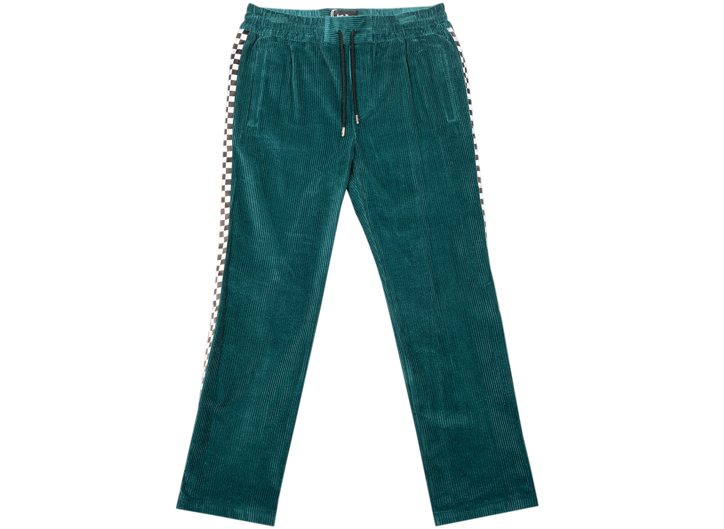 Pantalones de pana con estampado de cuadros Just Don