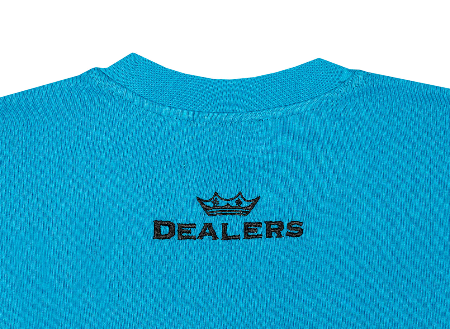 Just Don L/S Graphic Heavyweight Tee in Blue / Yellow