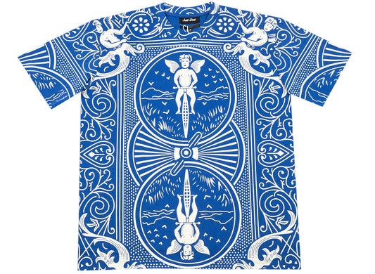 Just Don T-Shirt in Royal / White