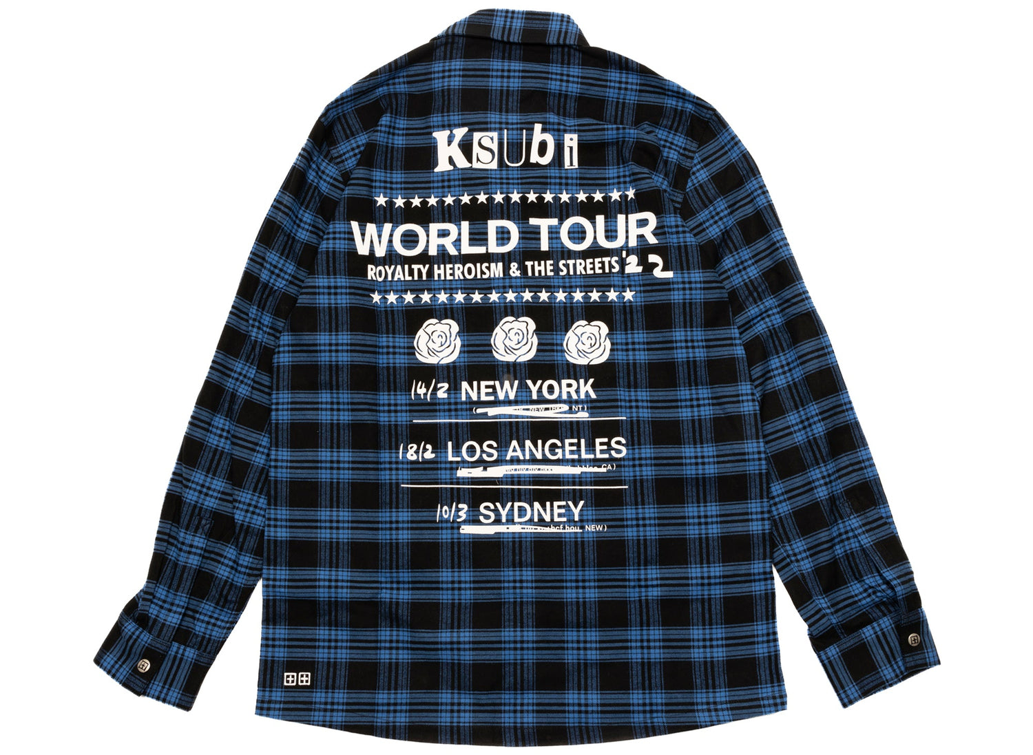 Ksubi Paradox L/S Shirt in Blue - view 3