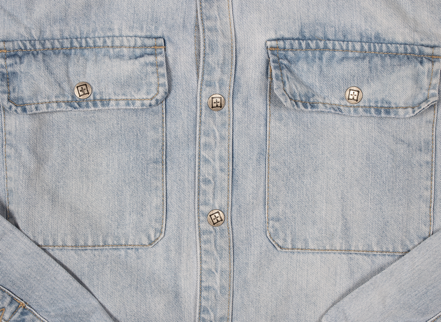 Ksubi Shockwave Stocked Shirt in Denim Blue