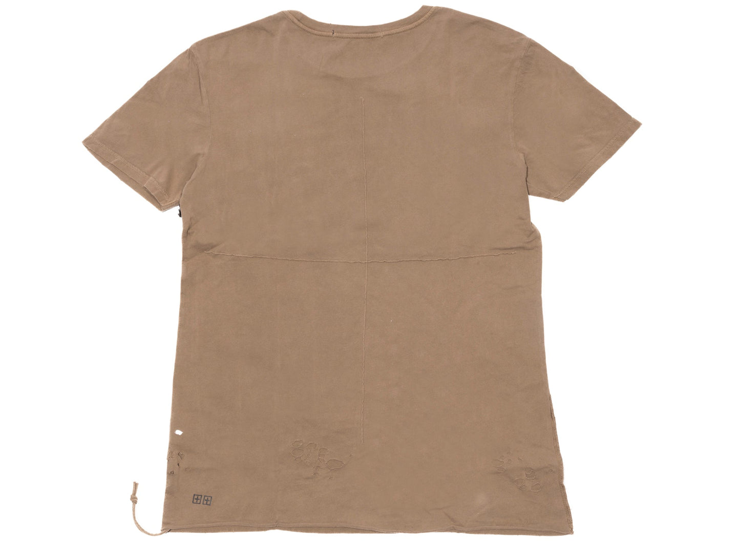 Camiseta Ksubi Sioux de manga corta en color Clay