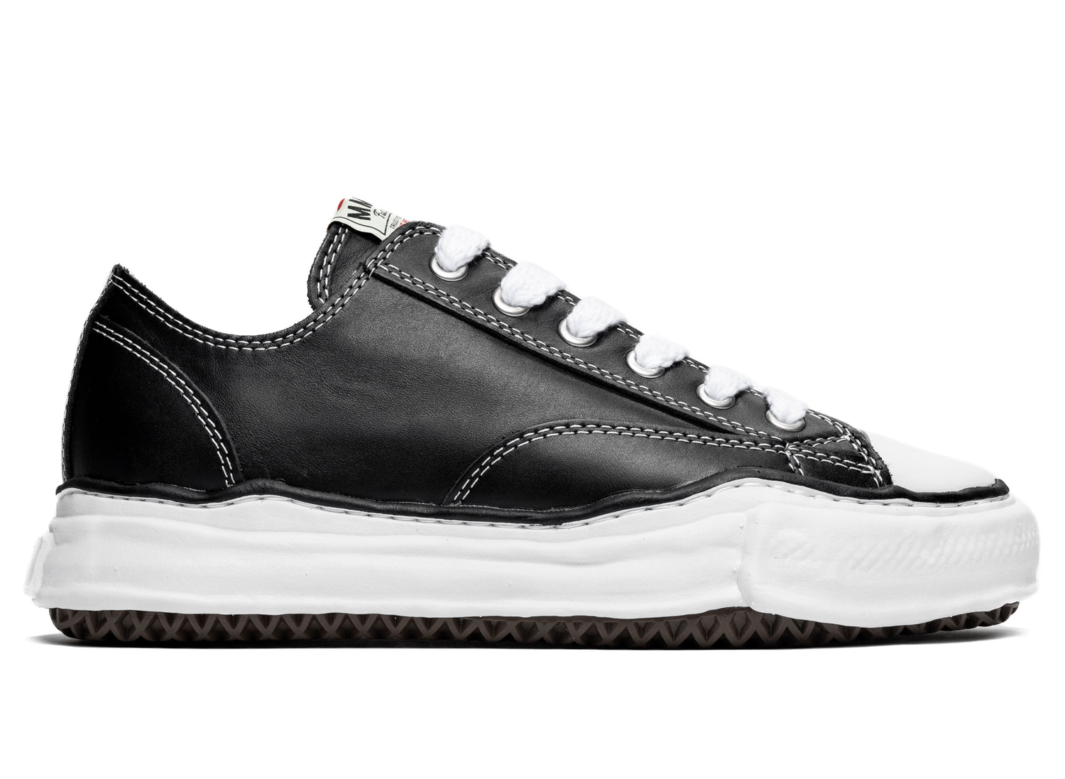 Maison Mihara Yasuhiro Low Top Lace Up Sneaker in Black – Oneness