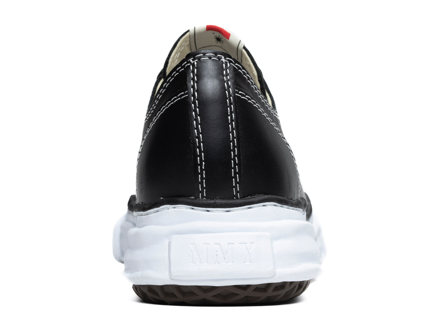 Maison Mihara Yasuhiro Low Top Lace Up Sneaker in Black - view 2