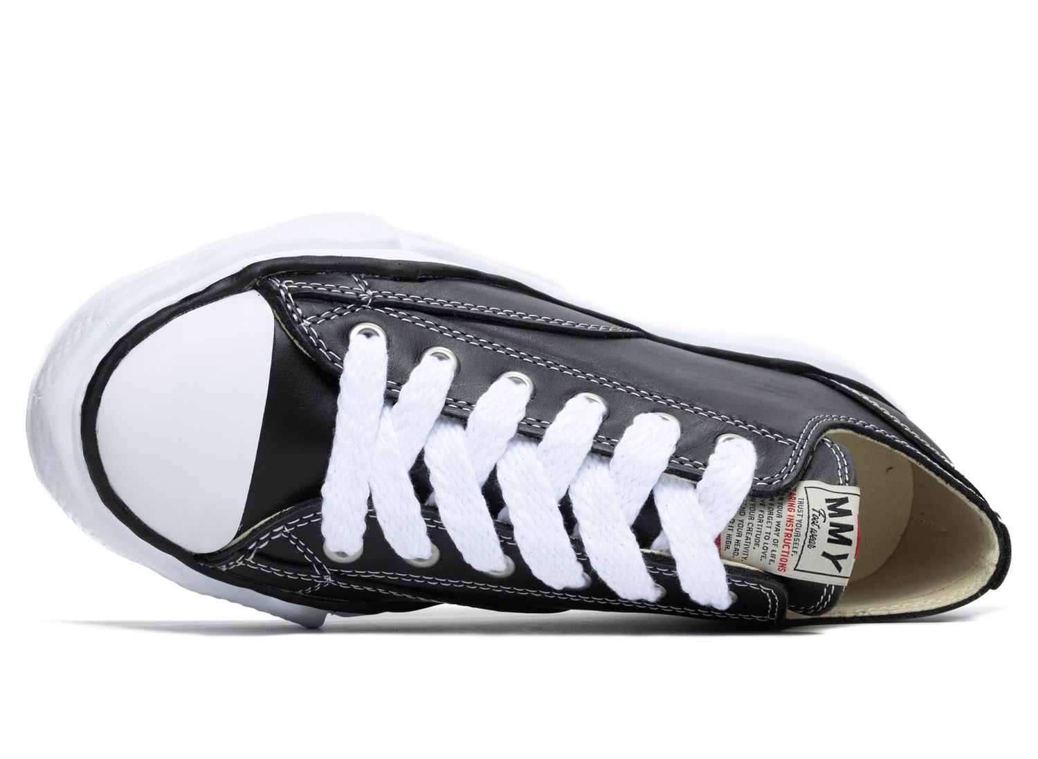 Maison Mihara Yasuhiro Low Top Lace Up Sneaker in Black – Oneness
