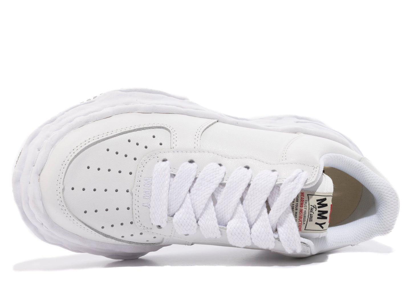 Maison Mihara Yasuhiro Wayne Original Low Top Sneaker in White - view 4