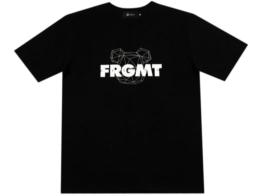 Medicom Toy Be@rtree x fragmentdesign 2020 Spray Logo Tee in Black