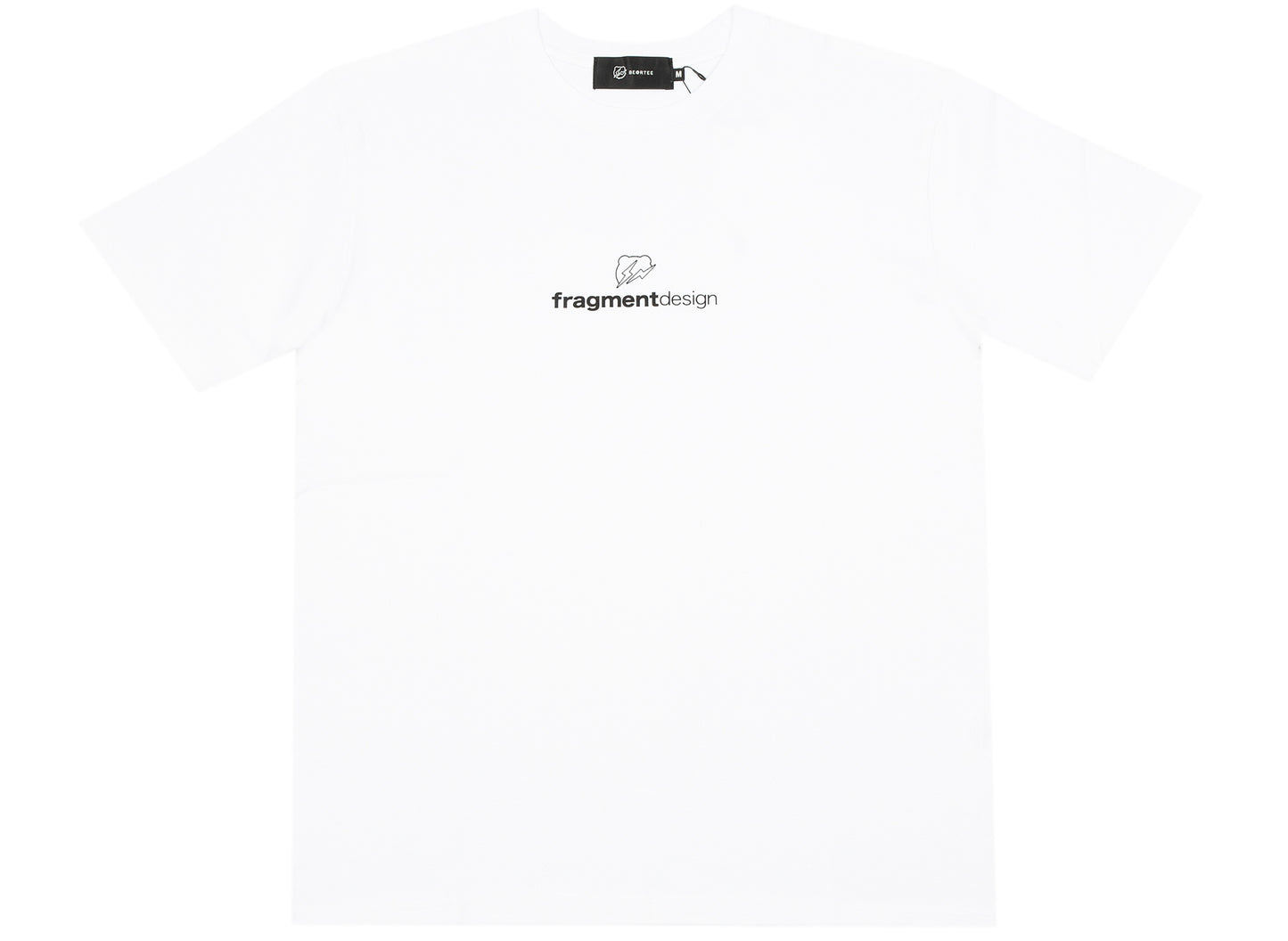 Medicom Toy Be@rbrick x fragmentdesign Logo T-Shirt in Weiß