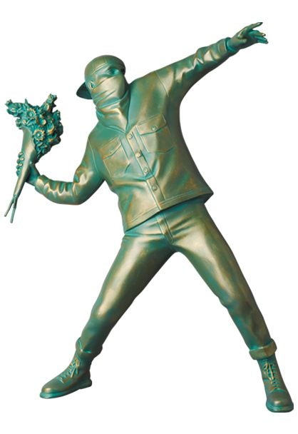 Medicom Toy Flower Bomber Estatua de Bronce #3 BE@RBRICK