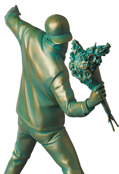 Medicom Toy Flower Bomber Estatua de Bronce #3 BE@RBRICK