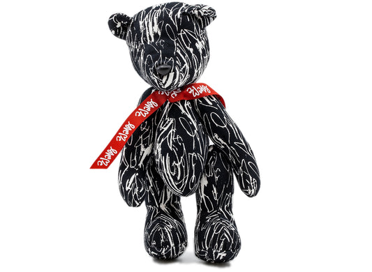 Medicom Toy x Curtis Kulig 'All Over' Teddy Bear in Black / White