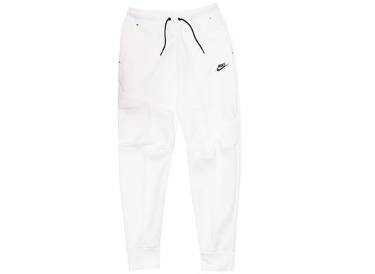 Men's Nike NSW Tech Fleece Joggers in White / Black