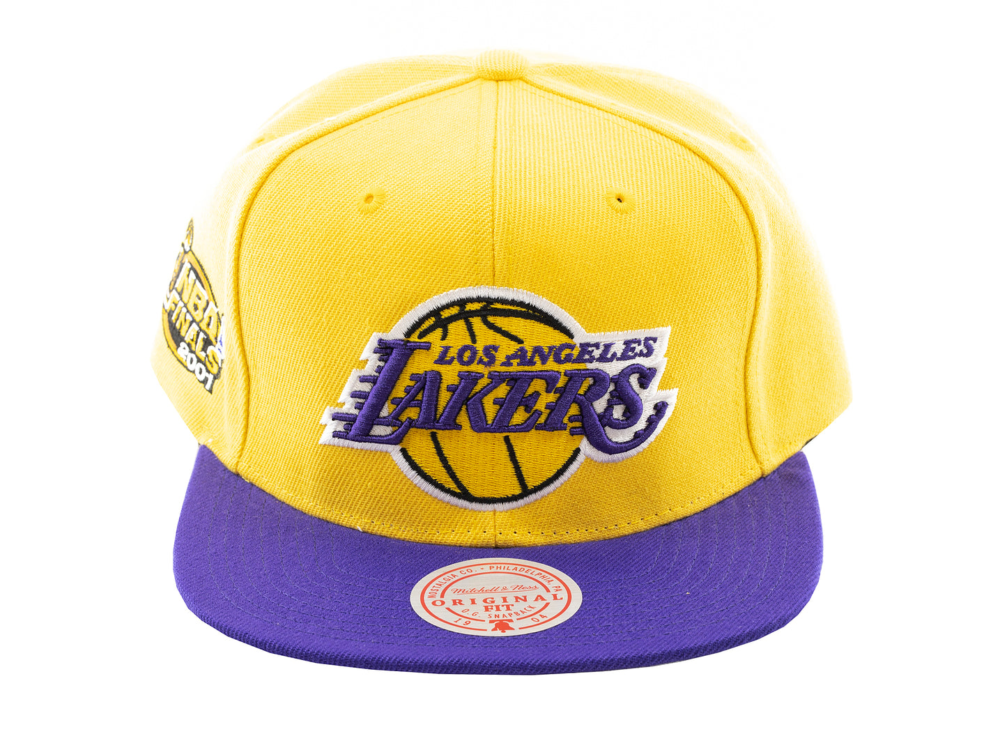 Mitchell & Ness 2001 NBA Finals Patch HWC Los Angeles Lakers Snapback