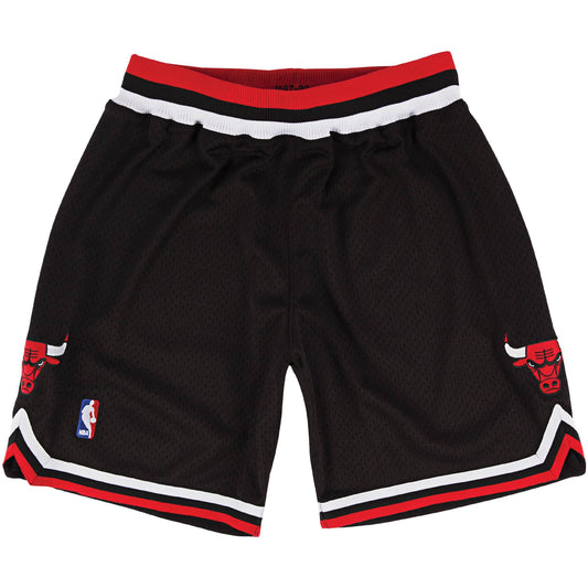 Mitchell & Ness Authentic Shorts Chicago Bulls Alternate 1997-98 in Black / Red / White