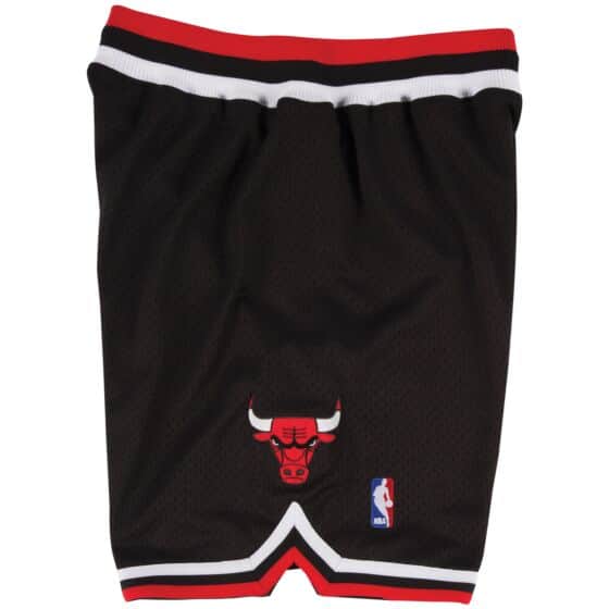 Mitchell & Ness Authentic Shorts Chicago Bulls Alternate 1997-98 in Black / Red / White