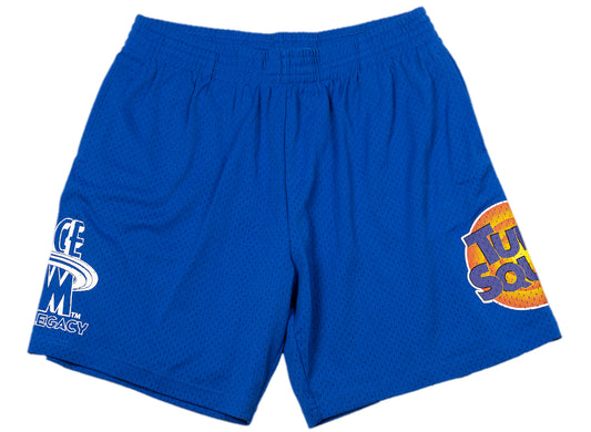 Mitchell & Ness EPC Goon Squad Warner Brothers Property Shorts in Royal Blue