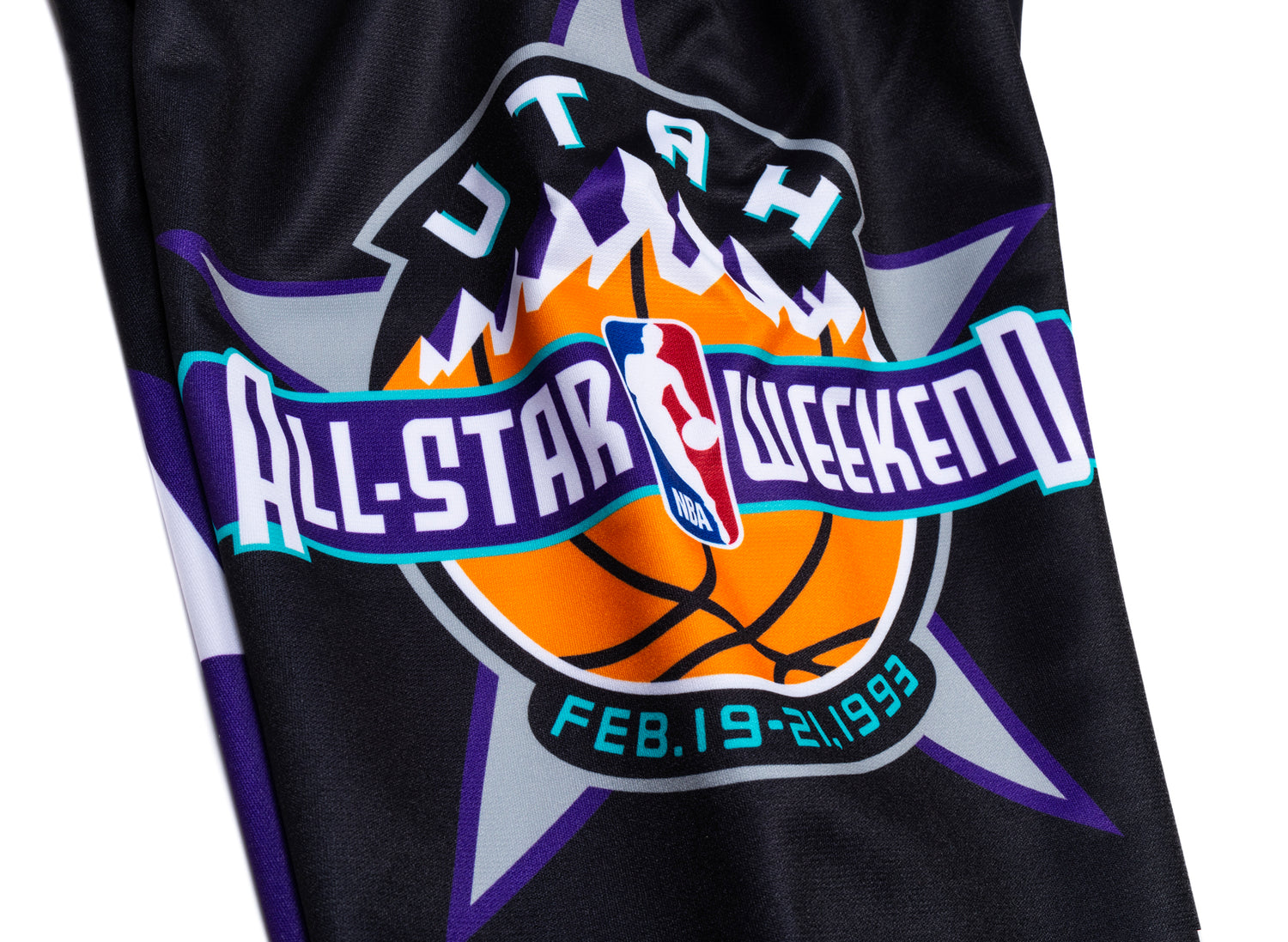 Mitchell & Ness Just Don Utah Jazz All-Star 1993 Warm Up Pants - view 5