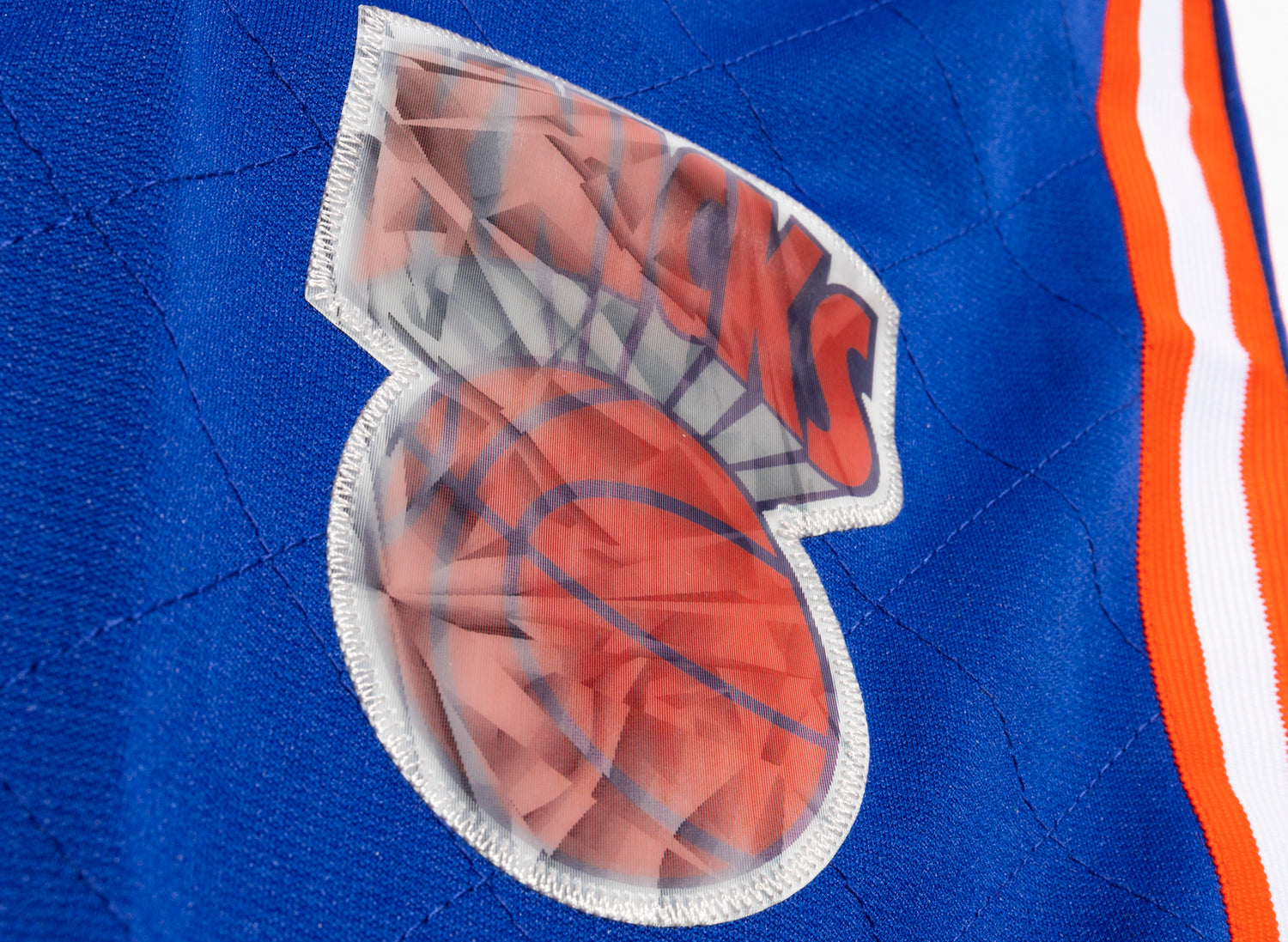 Mitchell & Ness NBA 75th Anniversary Knicks Swingman Shorts — view 2