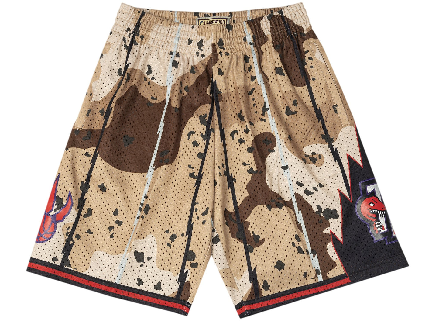 Mitchell & Ness NBA Raptors '98 Camo Reflective Swingman Shorts
