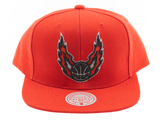 Mitchell & Ness NBA Remix Logo Snapback 'Portland Trail Blazers' in Red