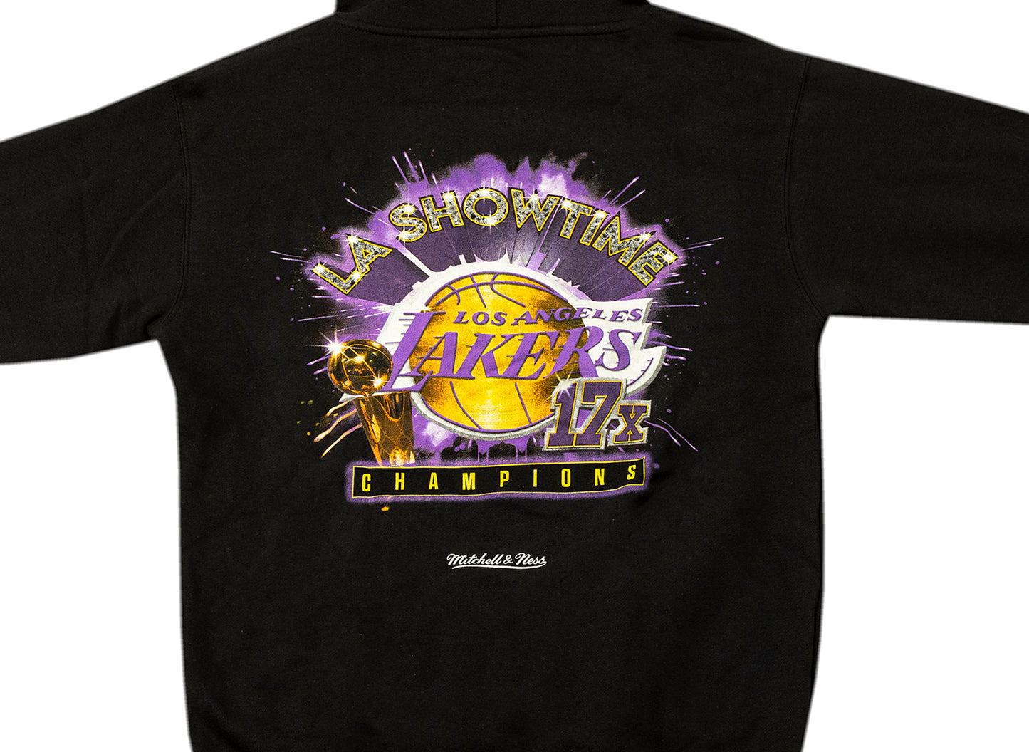 Sudadera con capucha Mitchell & Ness NBA Showtime 17x Los Angeles Lakers