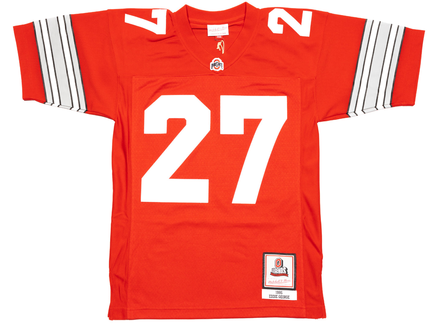 Mitchell & Ness NCAA 1995 Eddie George Ohio State Football Jersey