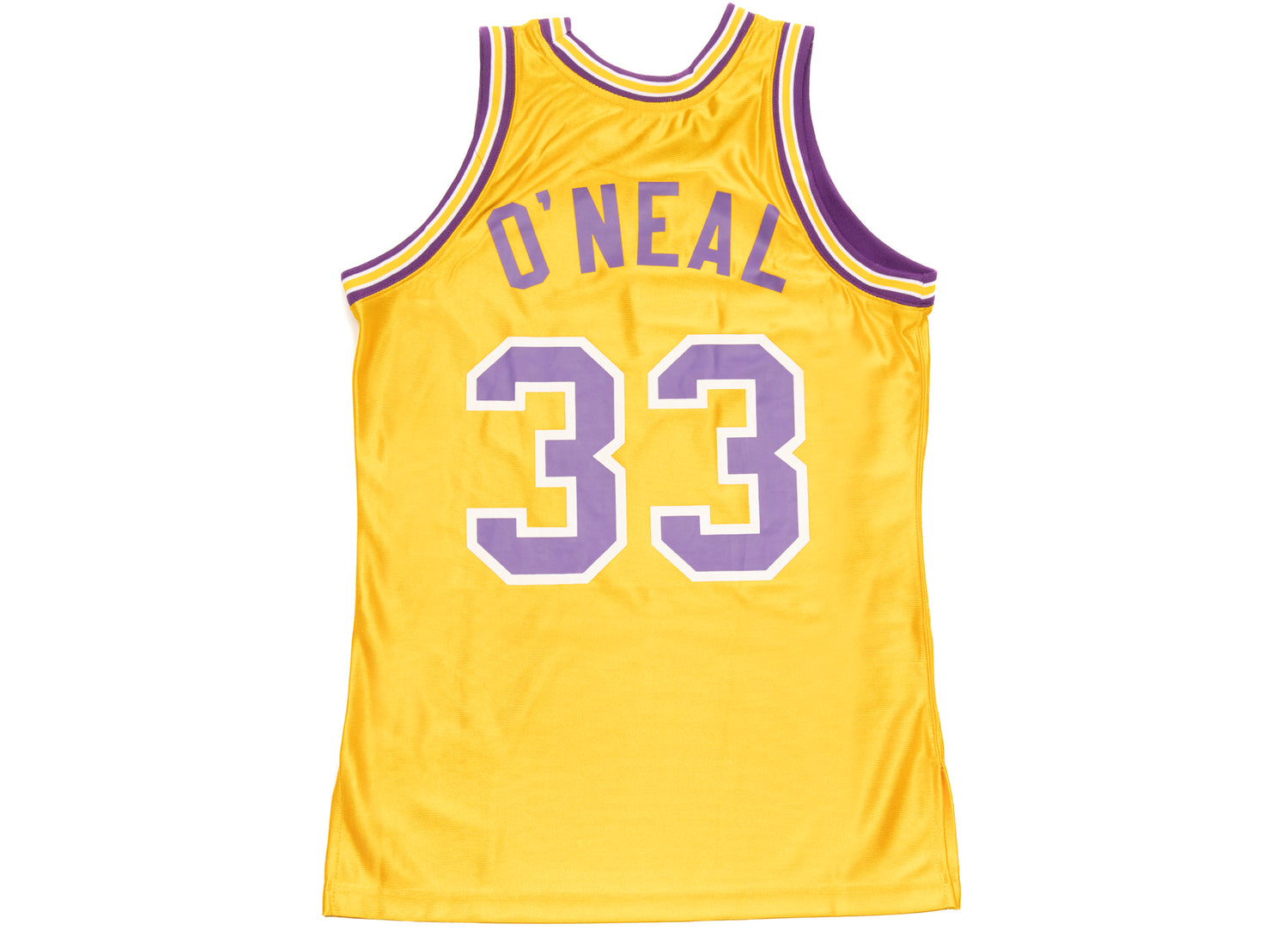 Mitchell & Ness NCAA LSU 1990 Shaquille O'Neal Home Jersey - view 2