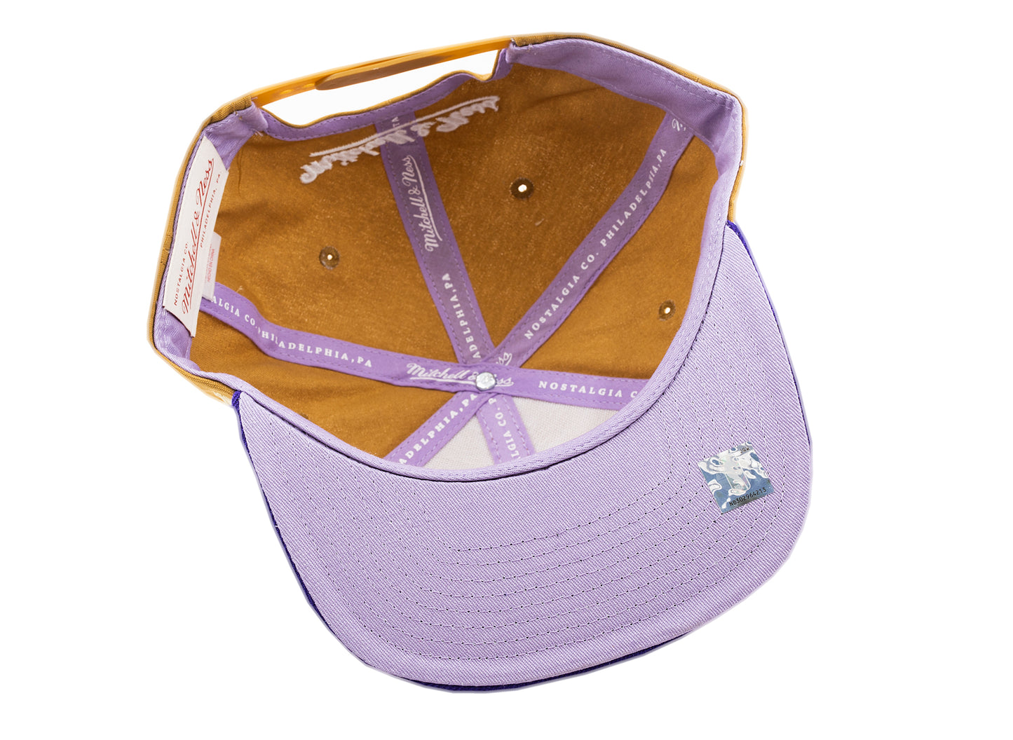 Mitchell & Ness Lila Under Finals Snapback HWC Chicago Bulls