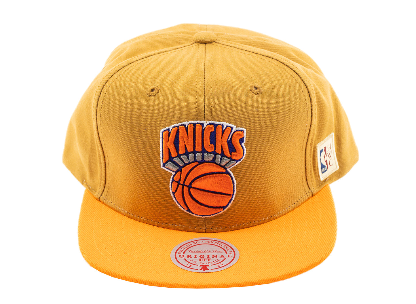 Mitchell & Ness Gorra Snapback Púrpura Under Finals HWC NY Knicks