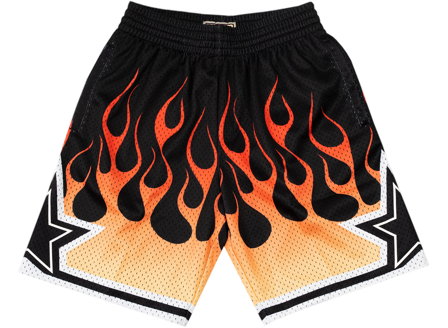 Mitchell & Ness Swingman Orlando Magic 1994-95 Flame Shorts in Black / Red