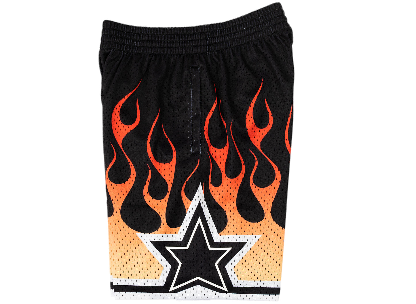 Mitchell & Ness Swingman Orlando Magic 1994-95 Flame Shorts in Black / Red