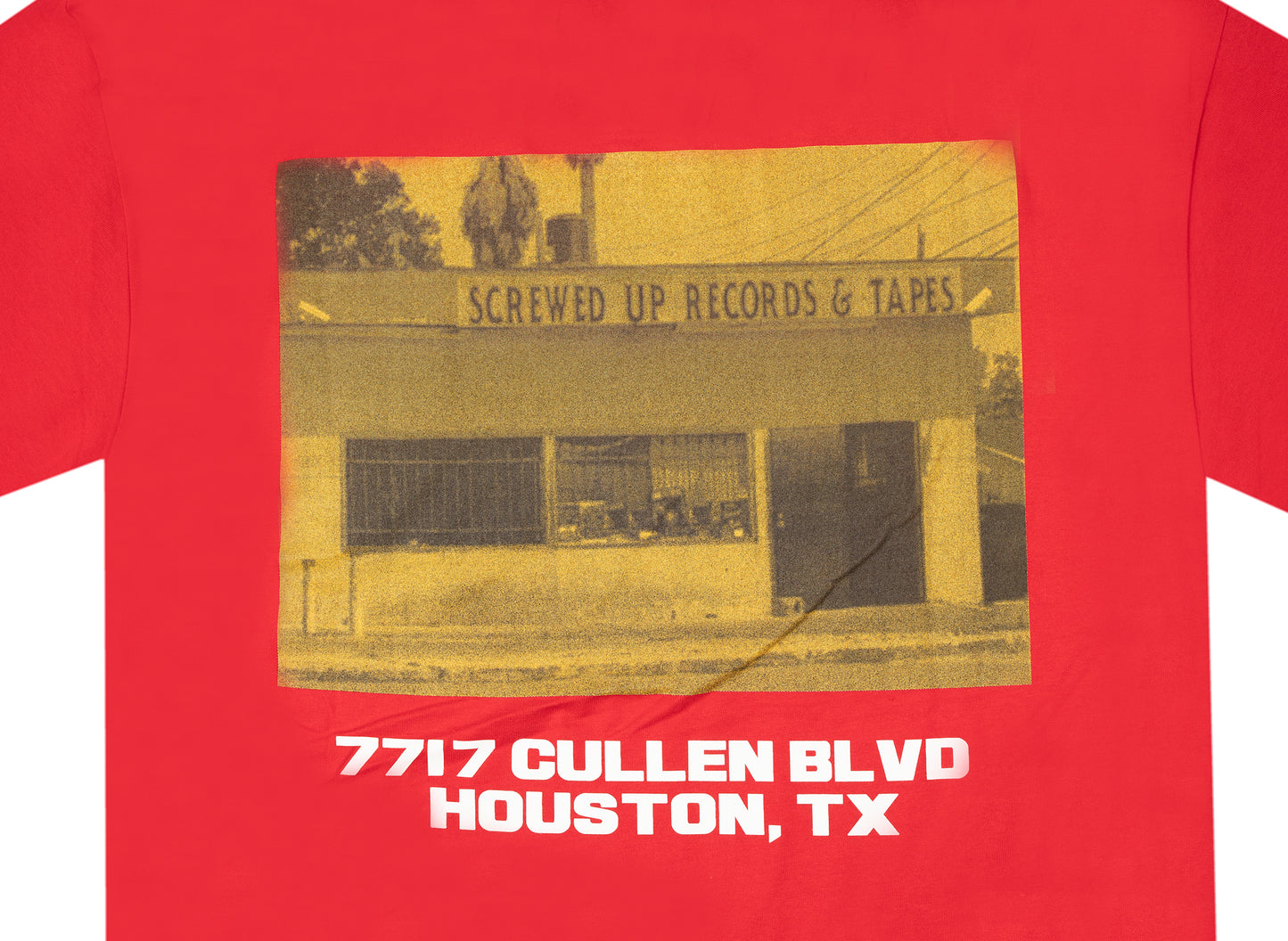 Mitchell & Ness x DJ Screw Record & Tape T-Shirt