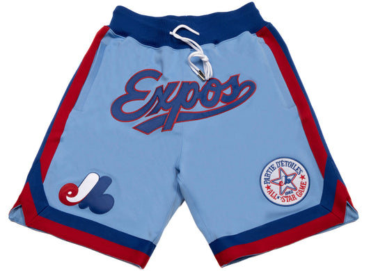 Mitchell & Ness x Just Don Cooperstown Expos Shorts in Blue