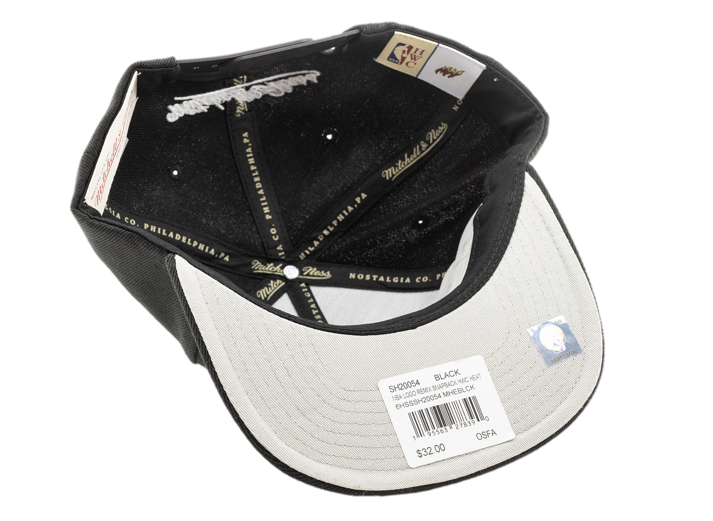 Mitchell & Ness x NBA State Flower Snapback 'San Antonio Spurs' in Black