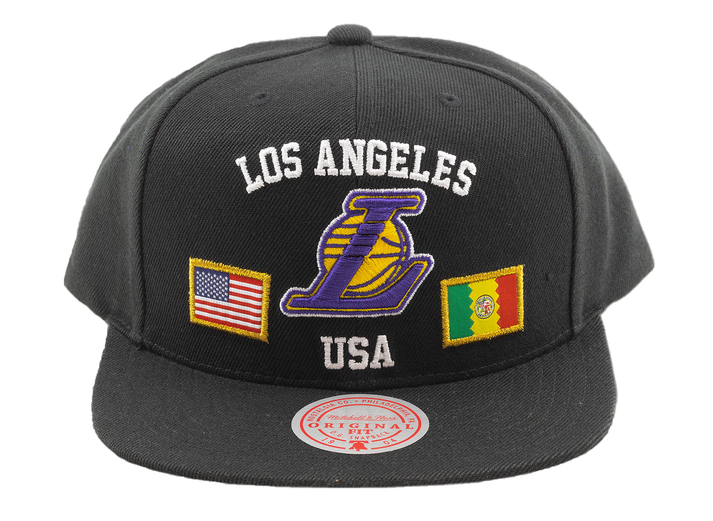 Gorra ajustable 'Los Angeles Lakers' Mitchell & Ness x NBA USA City Pride