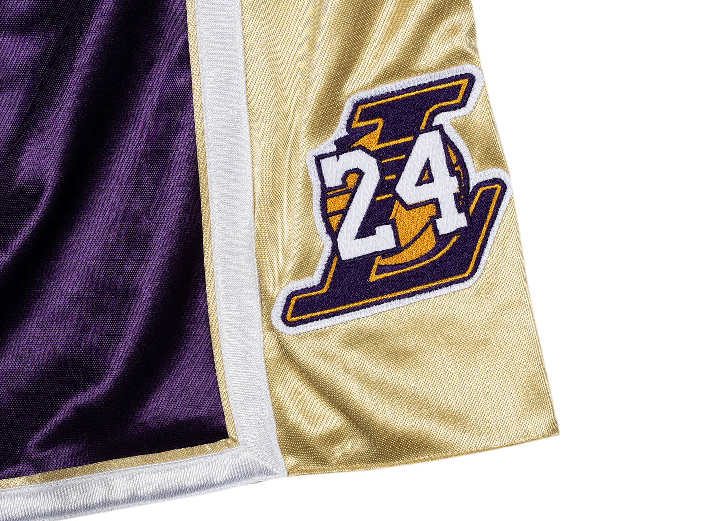 Pantalones cortos auténticos de la NBA Lakers 96 Kobe x Mitchell & Ness Hall of Fame