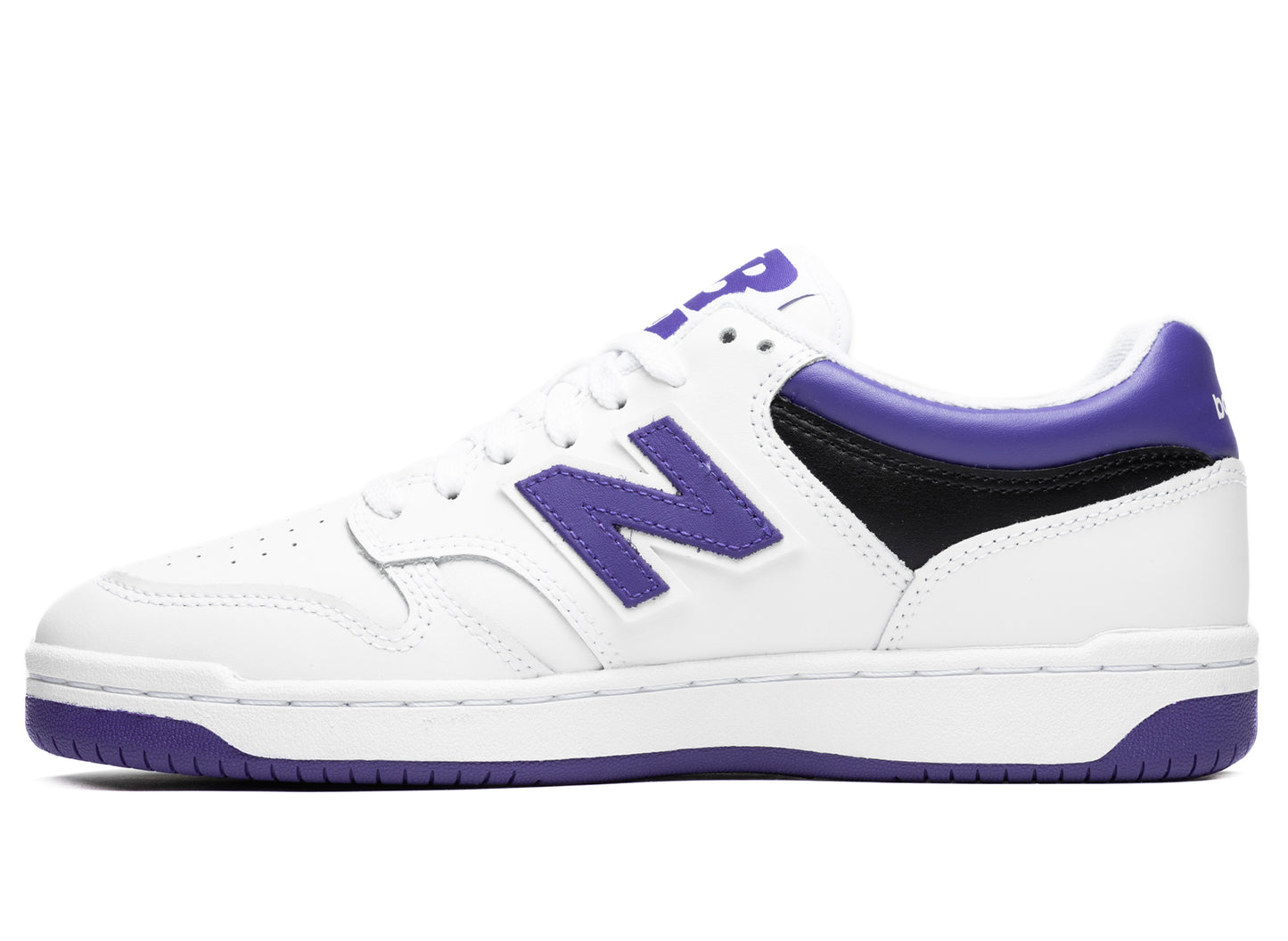 New Balance 480L in White - view 3