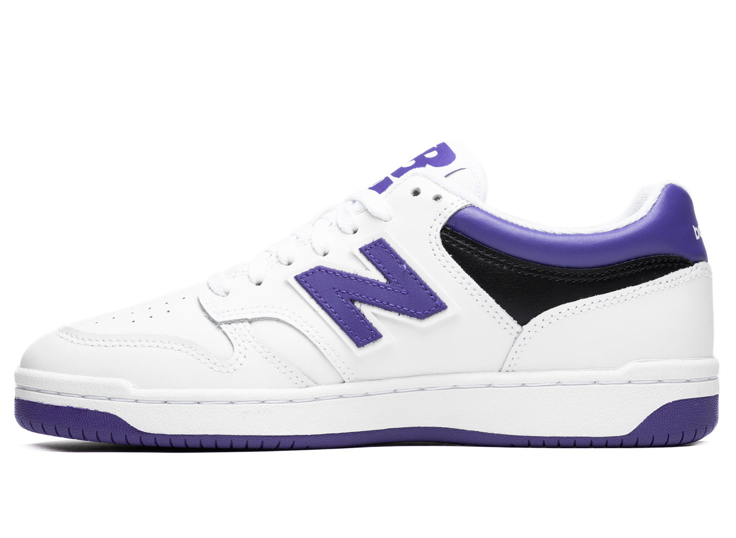 New Balance 480L in White - view 3