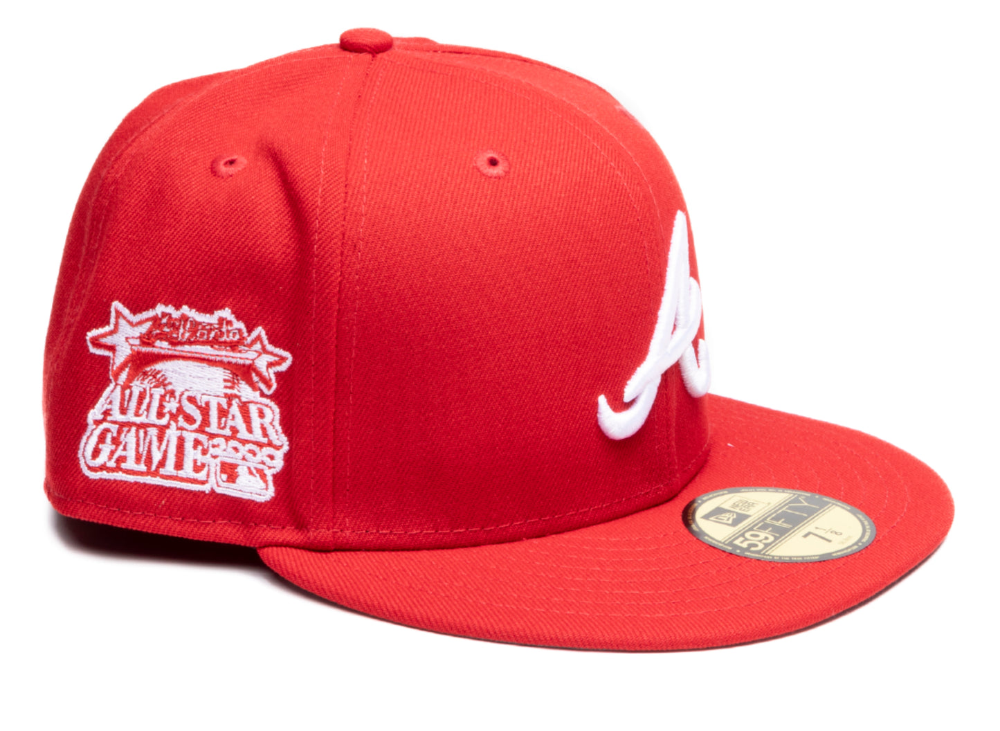 New Era Atlanta Braves Side Patch Fitted Hat - view 2