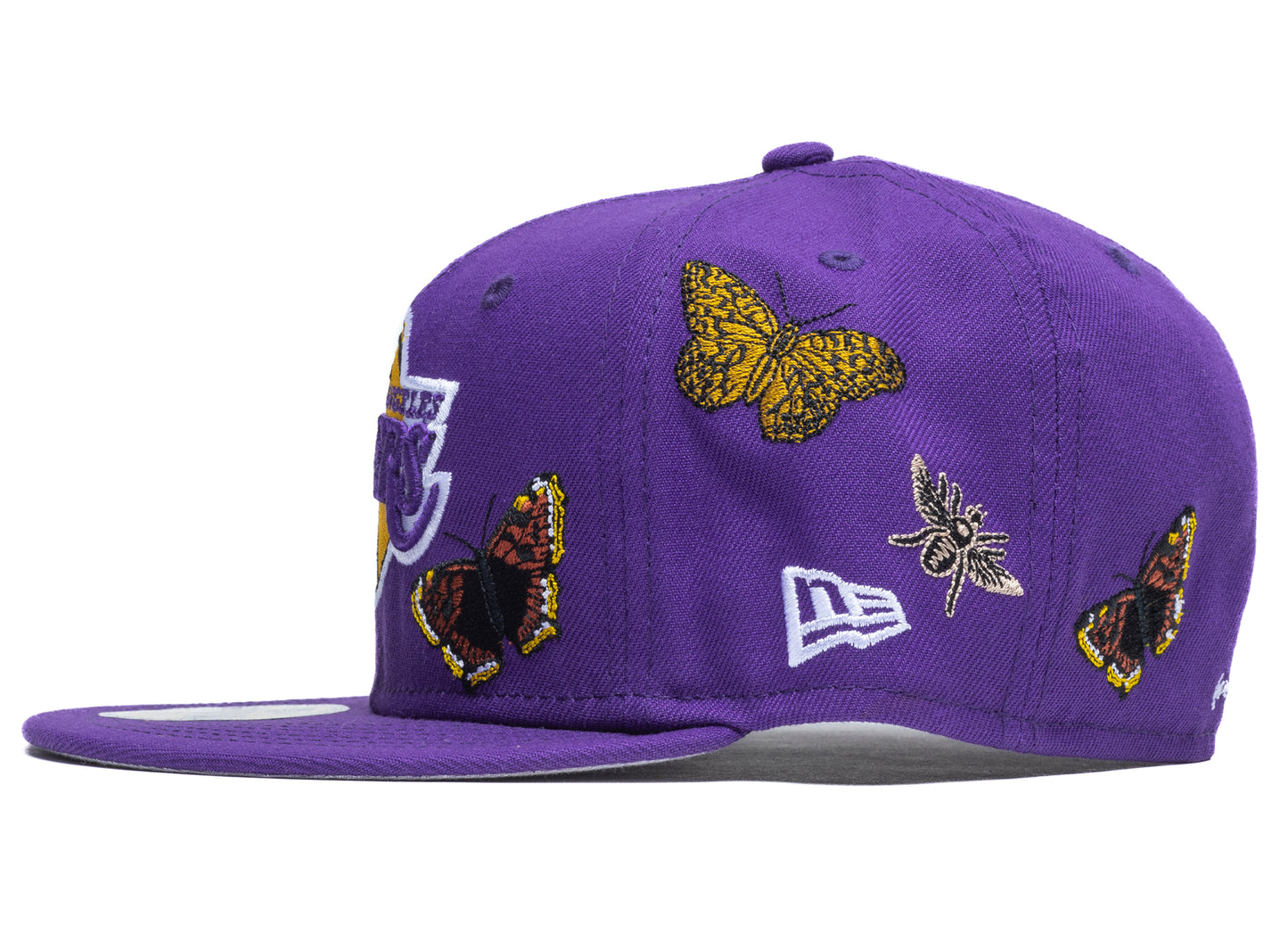 New Era Felt Los Angeles Lakers Hat - view 3